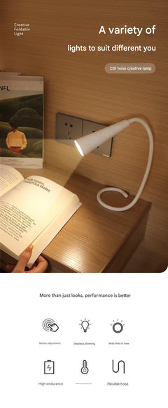 Rechargeable LED Folding Book Lamp Image 7