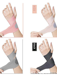 Breathable lycra wrist brace for weightlifting
