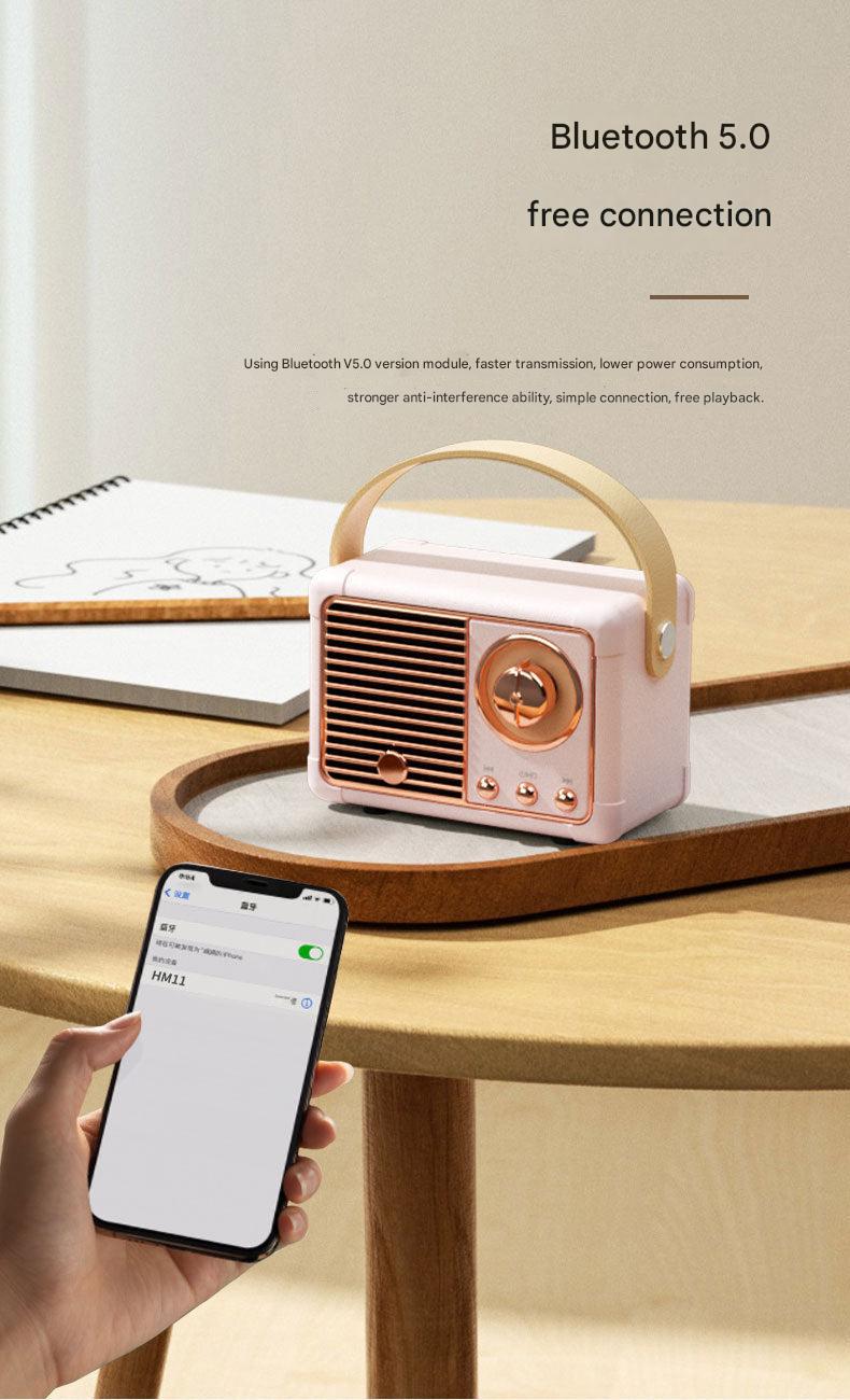 Compact speaker with stylish design