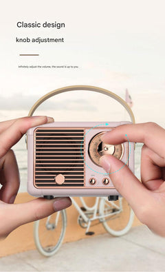 Portable audio device with powerful bass