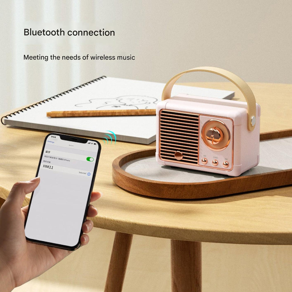 Bluetooth speaker with USB connection option