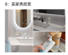 Battery rechargeable foam soap dispenser on wall