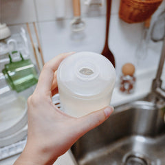 Dispenser showing eco-friendly design features
