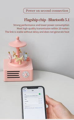 T15 Bluetooth speaker in pink colour