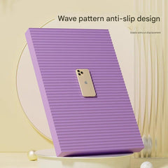 Yoga mat in purple, showcasing colour variant