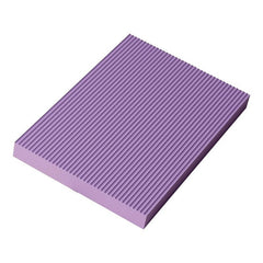Kneeling mat for yoga with cushioned support