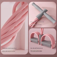 Variety of resistance bands in different colours