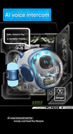 Bluetooth Speaker Alarm Clock with display settings