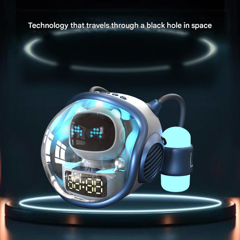 close up of Bluetooth Speaker Alarm Clock