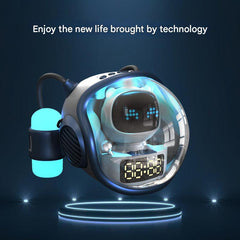 Bluetooth Speaker Alarm Clock in bedroom setting