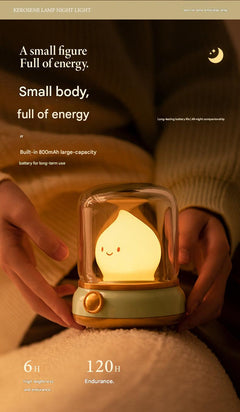 Rechargeable Vintage Oil Lamp off