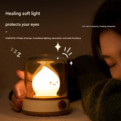 Rechargeable Vintage Oil Lamp off
