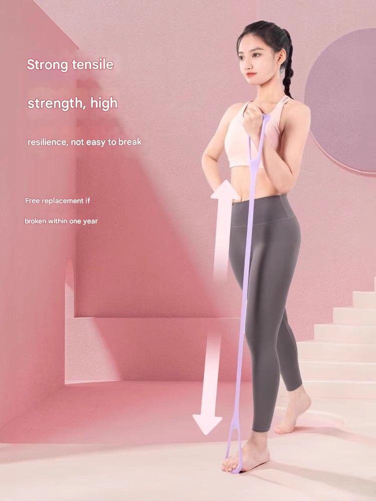 Multi-coloured resistance bands for fitness enthusiasts