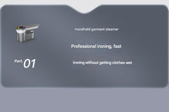 Rotating nozzle feature of steam iron