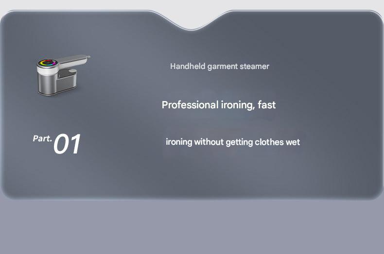 Rotating nozzle feature of steam iron