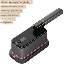 Compact design of portable steam iron