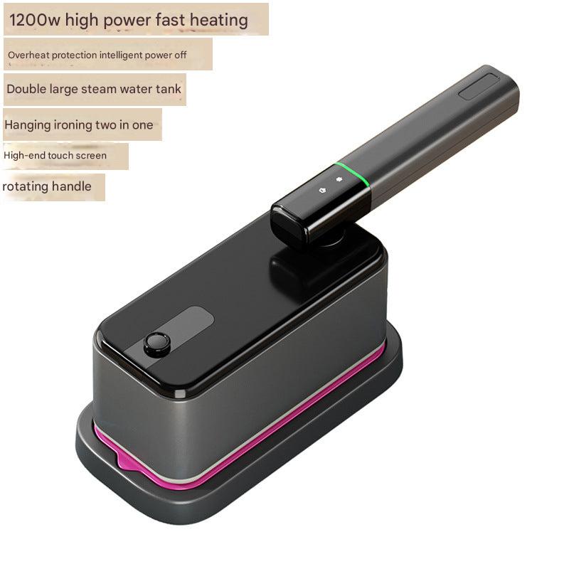Compact design of portable steam iron