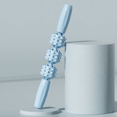 pink leg massager showcasing rollers