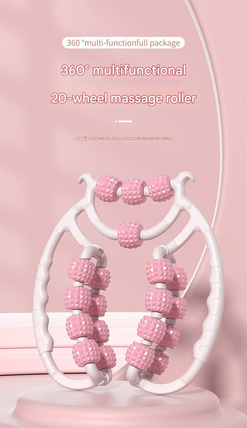rollers configuration of the leg massager