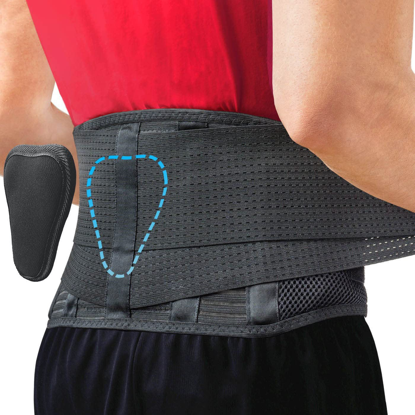 Versatile waist support belt for fitness