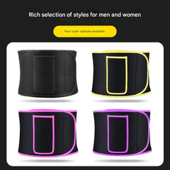 Sports Waist Trainer Belt back view