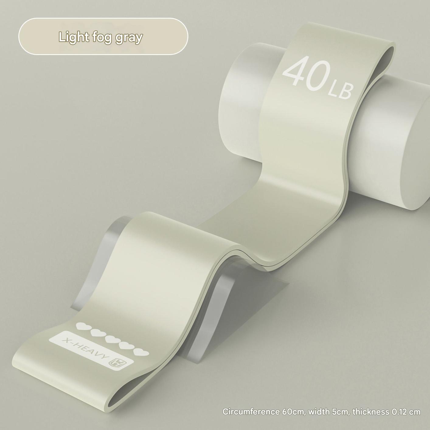 Image of resistance bands emphasizing quality material