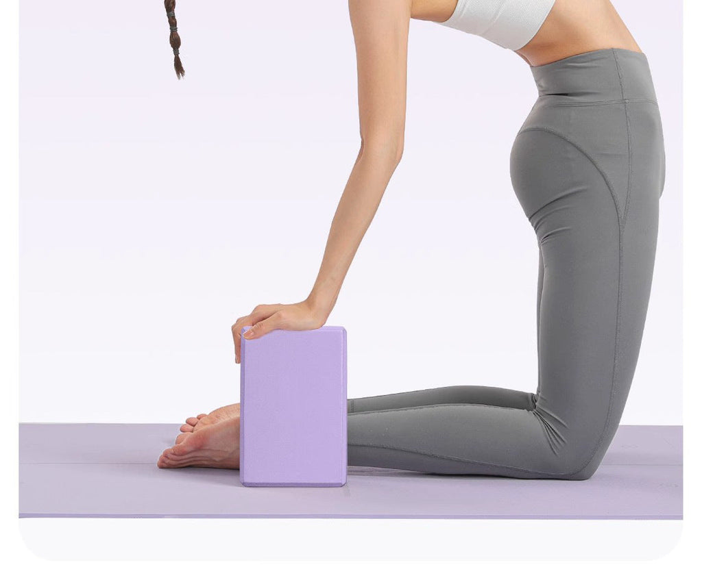 Rose Purple high-density yoga brick