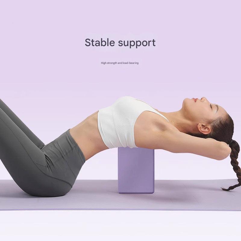 Mint Green yoga brick for balance