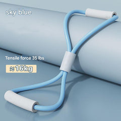 8-Figure Resistance Band in Sky Blue colour