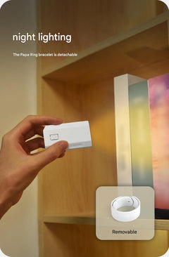Portable reading lamp for dorm room