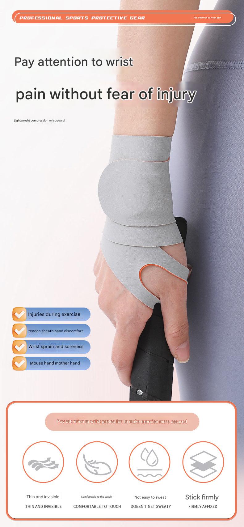 Basketball wrist guards with logo