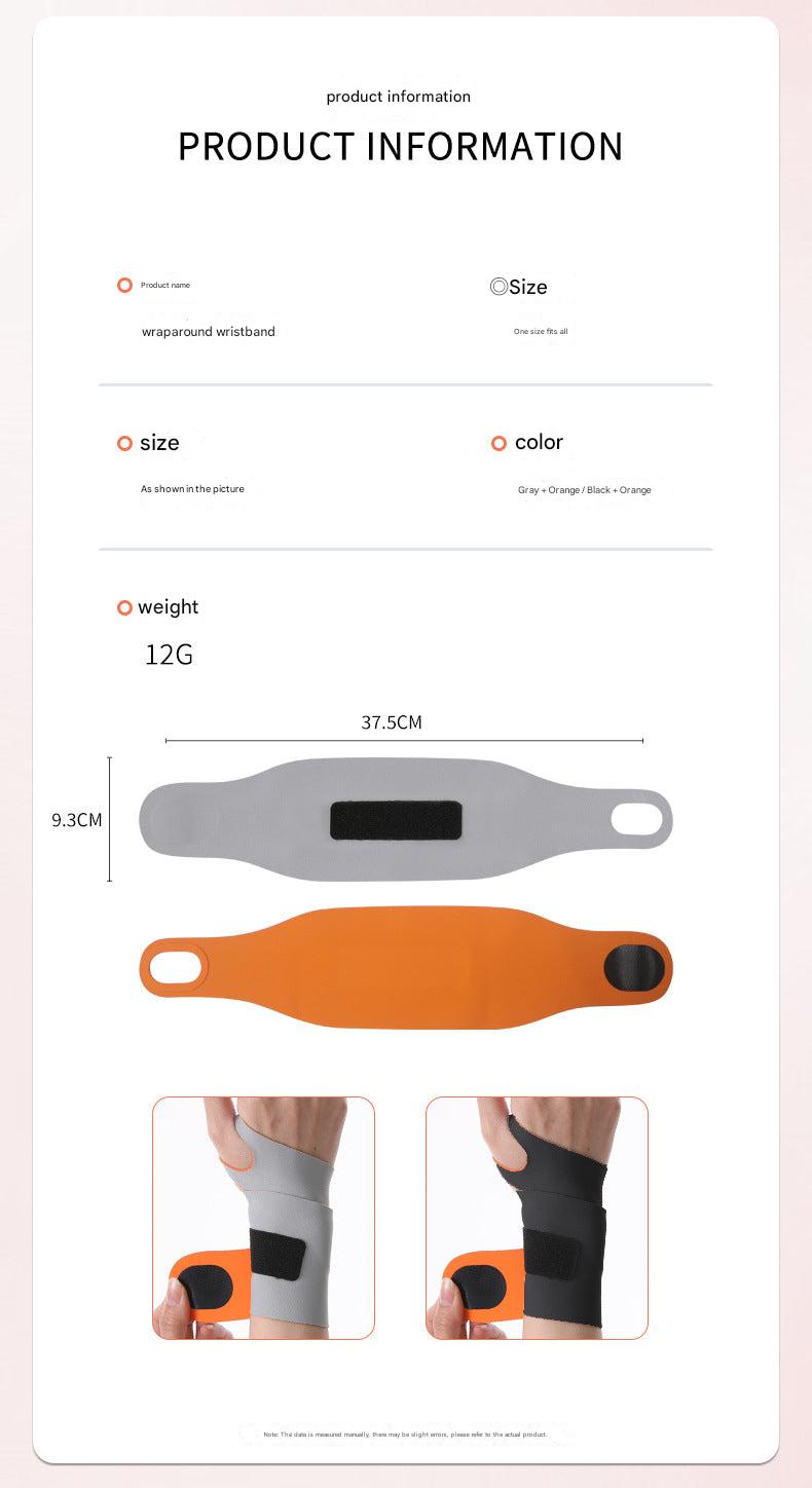 Basketball wrist guards front view