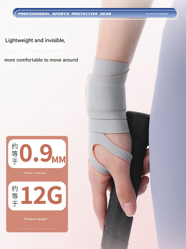Basketball wrist guards in action