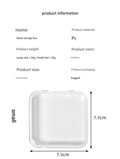open clear acrylic box showcasing collectibles