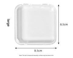 organized collectibles in a dustproof acrylic case