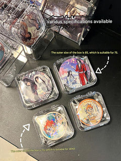 portable acrylic display box for storage