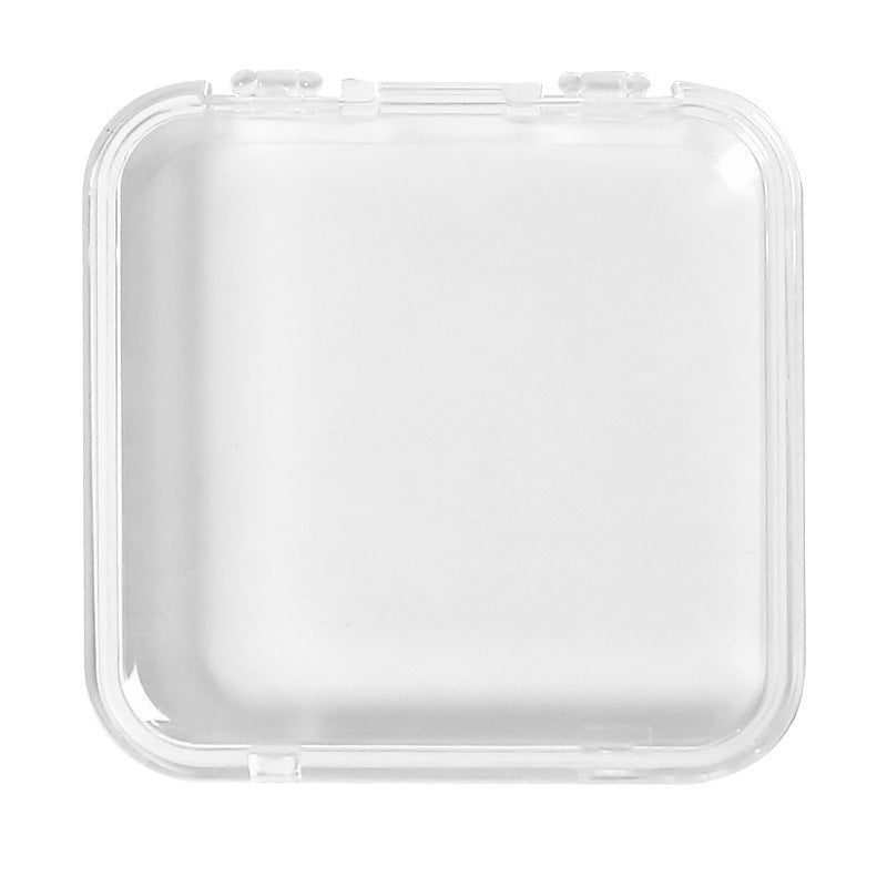 close-up of modern acrylic display box