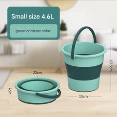 Compact Foldable Bucket Storage