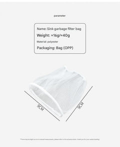 Close-up of kitchen sink filter bags - image 3