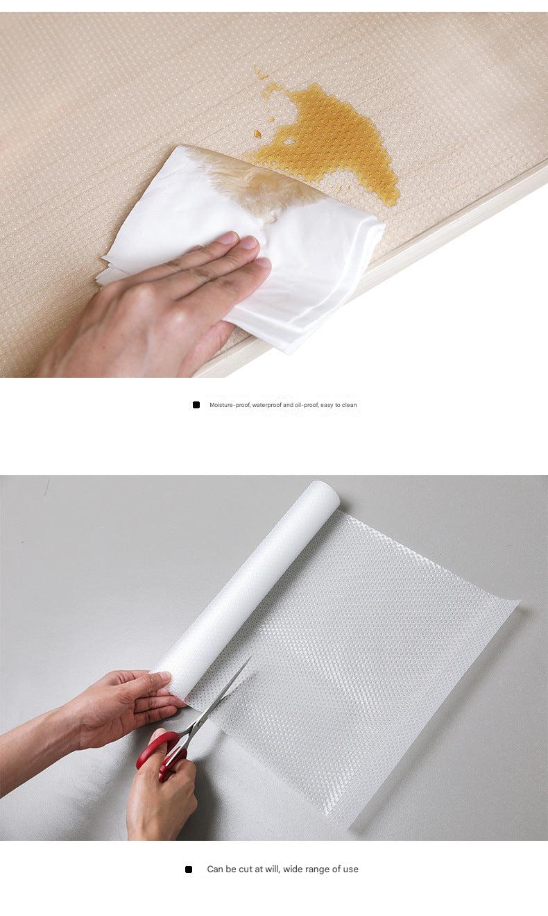 Stylish EVA drawer liner for modern kitchens