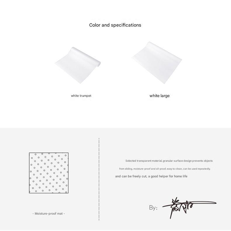 EVA drawer liner displayed in a minimalistic home setting