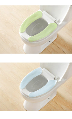 Vibrant Colour Options Toilet Seat Cover Display