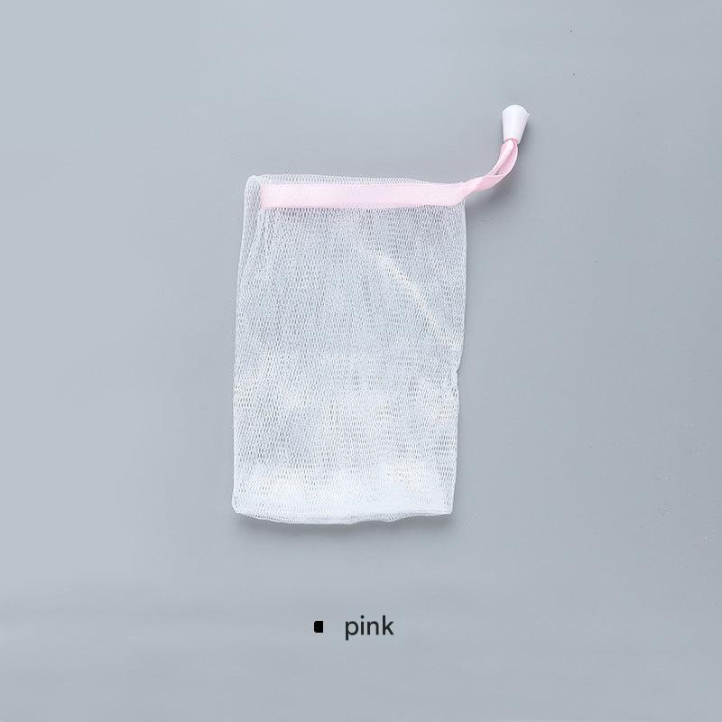 Colourful nylon soap bags for storage