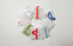 Multiple colour options of the soap mesh bag