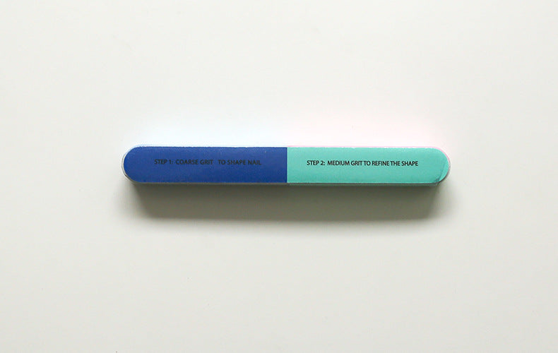 Multiple images showing nail care tool