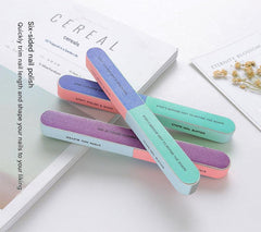 Nail buffer with packaging display