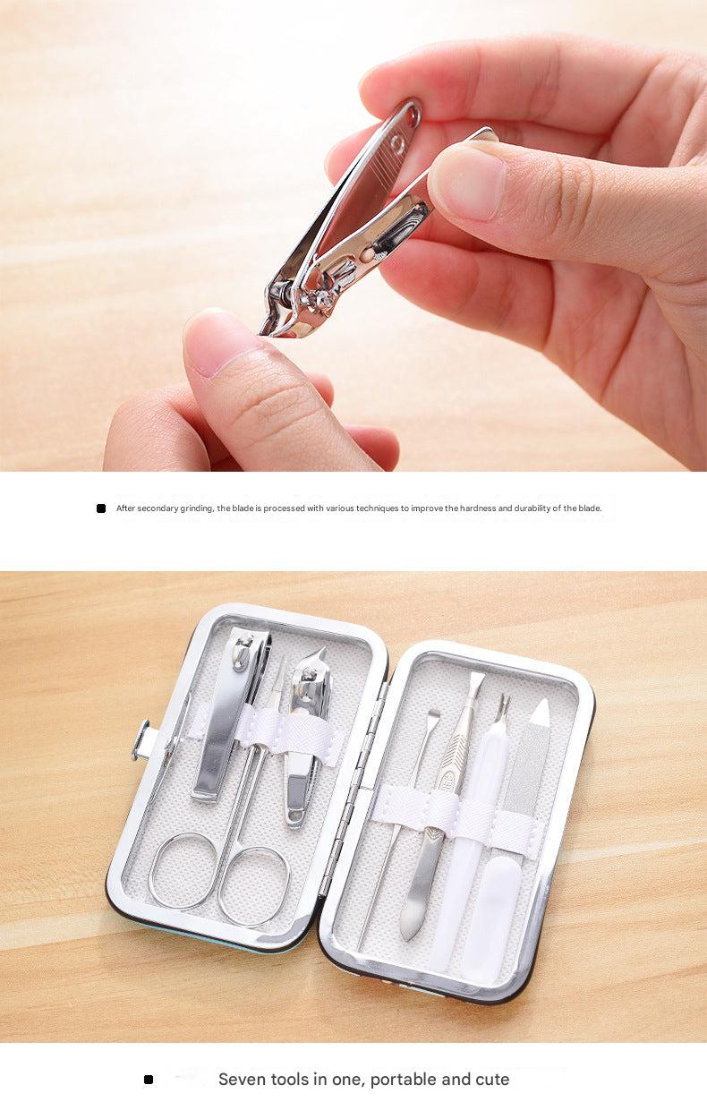 Image of the Cute Cartoon 7-Piece Nail Care Kit - Image 8