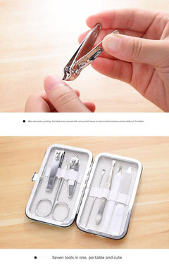 Image of the Cute Cartoon 7-Piece Nail Care Kit - Image 8