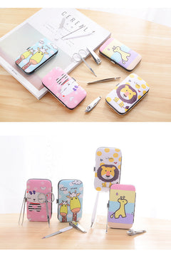 Image of the Cute Cartoon 7-Piece Nail Care Kit - Image 9
