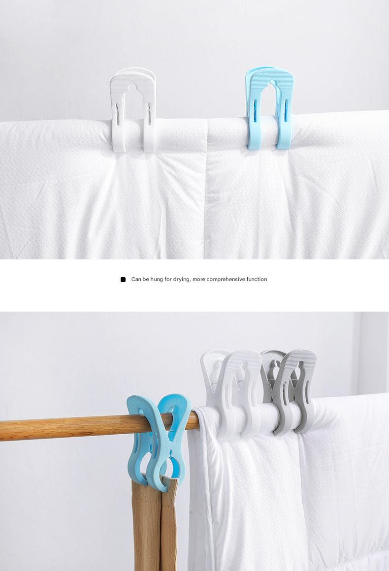 Durable multi-function clothespins for heavy bedding